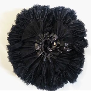 Black Tulle Tutu/Pettiskirt with Adjustable Waist